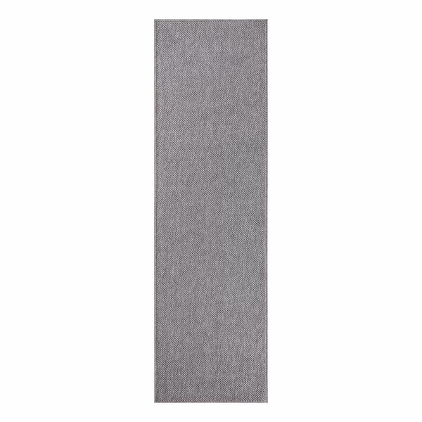 Off the Loom Runner in Grey, 60 X 213 Cm