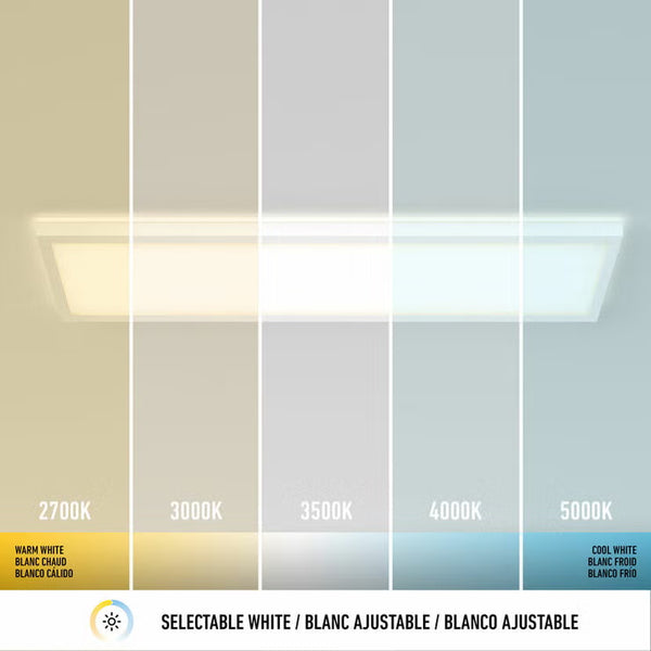 Artika Rayma LED Flat Panel Light with Backlight 121.4 X 30.5 Cm