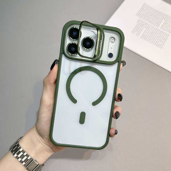 Phone Case: Magnetic Shockproof Phone Case Stand Cover for iPhone 17/ Air/ Pro/ Pro Max