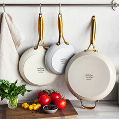 Greenpan Jewel Ceramic Frying Pan Set, 3 Piece in 3 Colours