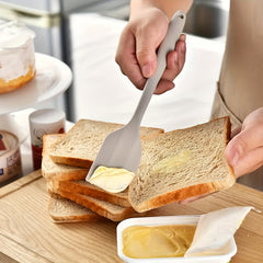 Set of Silicone Cooking Tools Including a Nonstick Spatula, Turner, And Spoon