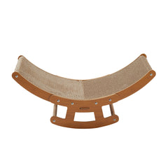 Cat Scratcher, Rocking Chair Cat Scratching Board, Cardboard Lounge Bed Cat Scratching Post, Durable Board Pads prevents Furniture Damage, Brown