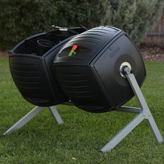Lifetime 2 X 189 Litre (50 Gallon) Dual Composter - Model 60072