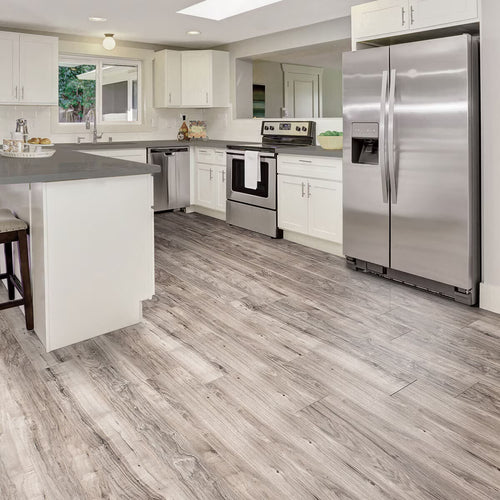 Golden Select Grey (Walnut) Splash Shield AC5 Laminate Flooring with Foam Underlay - 1.146 M² per Pack