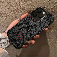 Phone Case: Forged Carbon Fiber Phone Case Suitable for iPhone 17/16/ 15/ 14/ 13/ 12/ 11/ Plus/ Pro/ Pro Max 17Air and Galaxy S25/S24 Plus/S23/S22 Ultra/FE/RedmiProtective Cover, Smartphone Case, Premium Look