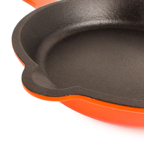 Berghoff Neo Cast Iron 2 Piece Set in Orange