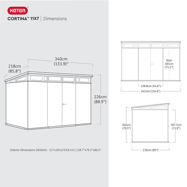 Keter Cortina 11Ft 2