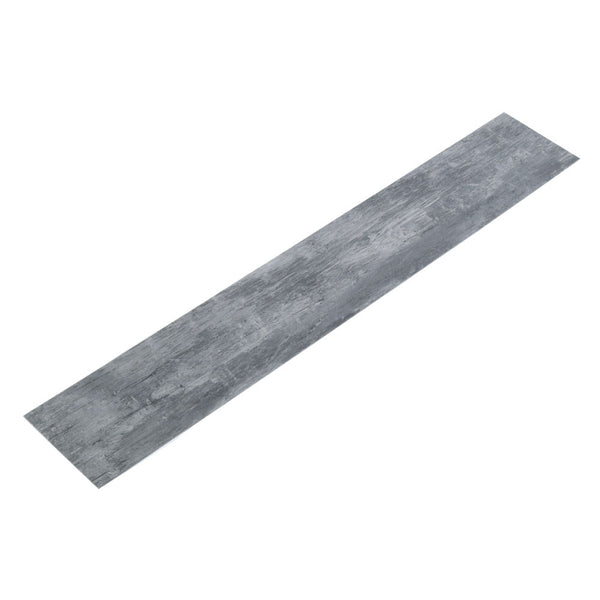 36-Piece Grey Wood Effect Vinyl Flooring Self-Adhesive Floor Planks, 5.0m² PVC Floor Tiles for Living Room, Bedroom, Kitchen, Office