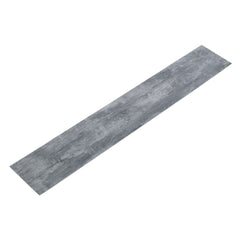 36-Piece Grey Wood Effect Vinyl Flooring Self-Adhesive Floor Planks, 5.0m² PVC Floor Tiles for Living Room, Bedroom, Kitchen, Office
