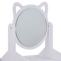 Makeup Organizer with Clear Mirror Multi-Layer Storage Vanity Organizer Drawers Skincare Organizers for Women Dressing Table Bathroom Counter, Vanity Holder for Brushes