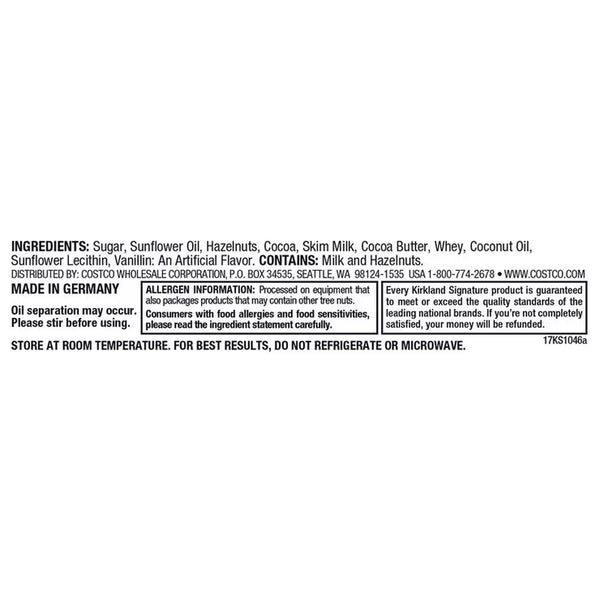 Kirkland Signature Hazelnut Spread, 2 X 1Kg