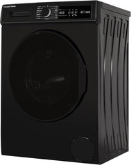 Russell Hobbs Freestanding Washing Machine, 8Kg Capacity, 1400 Rpm, 15 Programmes, Eco Technology, Rapid Wash Cycles, Black, RH814W111B