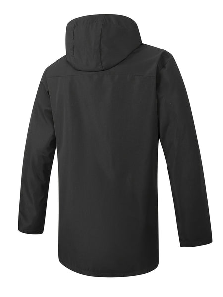 Men'S Mid-Length Trench Coat Jacket, Adjustable Hood with Drawstring, Large Pocket Design, Lightweight And Breathable, Fashionable And Versatile, Suitable for Daily Casual Wear, Dates, And Travel, Spring Fall Essential Top Coat
