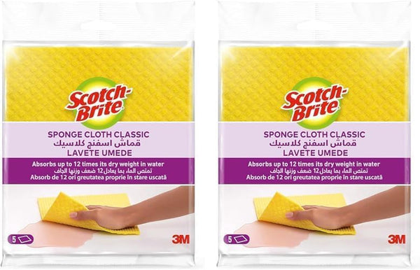 Scotch-Brite Magic Easy Eraser Sponge, Melamine Cleaner, Value Pack of 12 Pads - Removes Stains from Walls, Shoes, Sinks & More without Chemicals, White