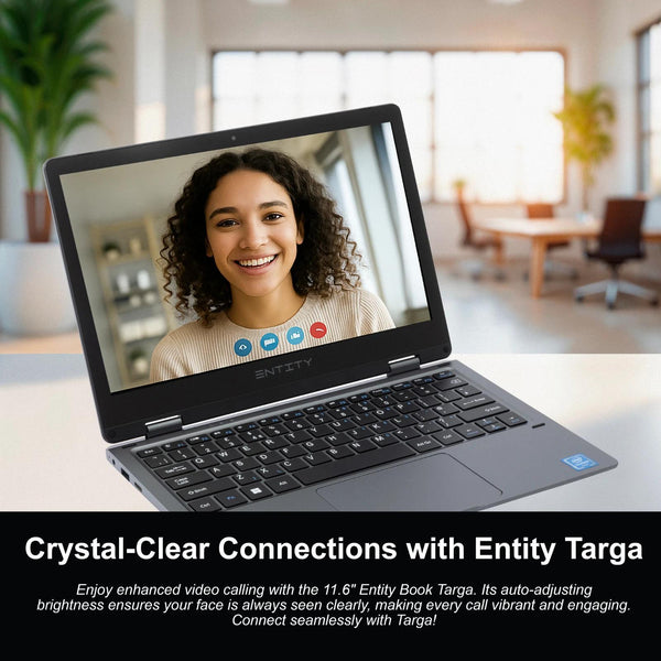 Entity 2 in 1 Convertible Laptop & Touchscreen Tablet 11.6inch 128GB