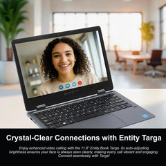 Entity 2 in 1 Convertible Laptop & Touchscreen Tablet 11.6inch 128GB