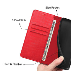 Luxury Case for iPhone 16 Pro Max Plus, 15 Pro Max Plus, 14 Pro Max Plus, 13 Pro Max mini, 12 Pro Max Mini, 11 Pro Max XS MAX XS X SE 8 Plus 7 Plus 6 6S PlusLeather Phone Case Cover, PU Faux Leather Wallet Book Folio Flip Magnetic Shockproof Case with Car