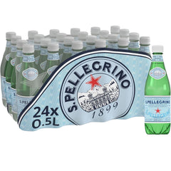 San Pellegrino Sparkling Water - Pack of 24 x 500ml Bottles
