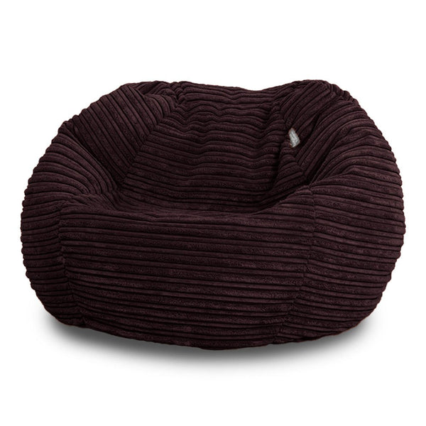 Corduroy Kids Bean Bag Chair with Filling Included - Lightweight Comfortable Beanbag Seat - Machine Washable Childrens Beanbag Furniture for Girls & Boys - 67 x 52cm