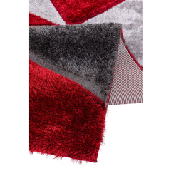 Luxury Soft Shaggy Area Rug – Modern Non-Shedding Geometric Triangles Design, High-Pile Plush Living Room Carpets, Large Thick Rug for Bedroom, Kitchen, Lounge & Home Décor – Contemporary Floor Rug & Mats