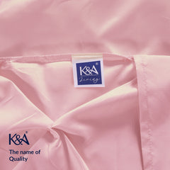 K&A® Pintuck Pinch Pleat Duvet Cover Set with Zipper Closure including Pillowcase – Ultrasoft Brushed Microfiber – Easy Care & Machine Washable