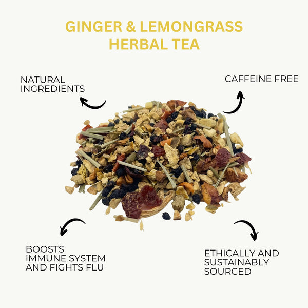 Wellness Herbal Tea Selection – 3 Flavors, 100g Each – 50+ Cups Per Blend – Relaxing & Natural – UK Hand-Blended – Perfect Gift