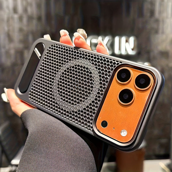 Phone Case - Premium Magnetic Phone Cover for Iphone 17 Pro Max And 16 Pro Max Featuring a Breathable Design for Heat Dissipation, a Durable Electroplated Hard Shell, And Lens Protection, Also Compatible with Model 15