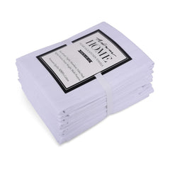 Adam Home White Flour Sack Towels [12 Pack - 28 x 28 Inch] 100% Cotton Tea Towels for Cleaning & Drying - Highly Absorbent Kitchen Dish Cloth