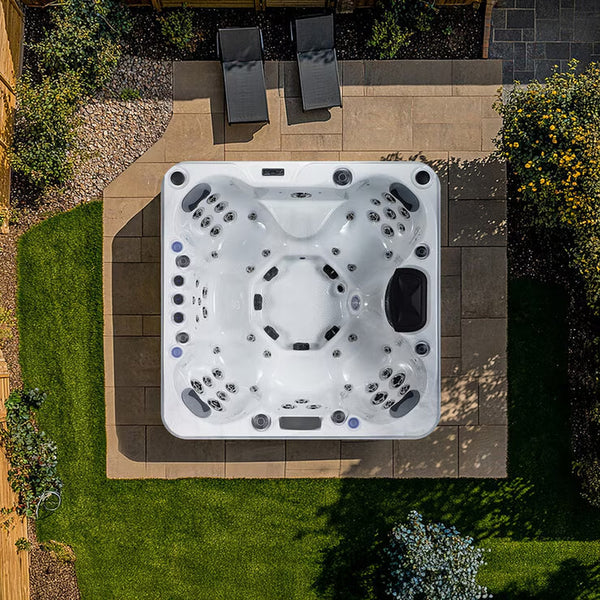 The Wellness Co Relax 6 59-Jet 7 Person Hot Tub - Delivered and Installed