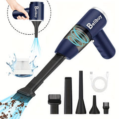 [Car Wireless Vacuum Cleaner] 15000Pa Large Suction Power Handheld And Portable, Long Battery Life Fast Charging with Flat Suction Head, Powerful Vacuuming, Hair Removal, Pet Hair, Nook And Cranny Cleaning, Dust And Hair In The , And Suck It Up