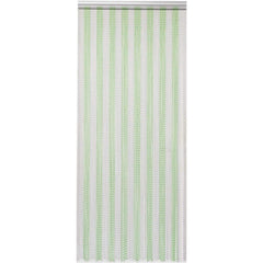 Aluminium Door Fly Screen Metal Chain Curtain Blind Insect Blinds 214cm *90cm