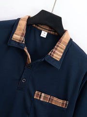 3pcs Set of New Men'S Casual Office Administrative Shirts