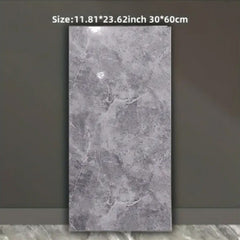20/24/40pcs Waterproof Self-Adhesive Marble Wall Tile Stickers - Peel & Stick PVC/PE Foam Tiles with Contemporary Straight Puzzle Pattern, Washable & Removable for Bathroom, Kitchen, Living Room Home Decor, Vinyl Stickers Waterproof, Bathroom Renovations,