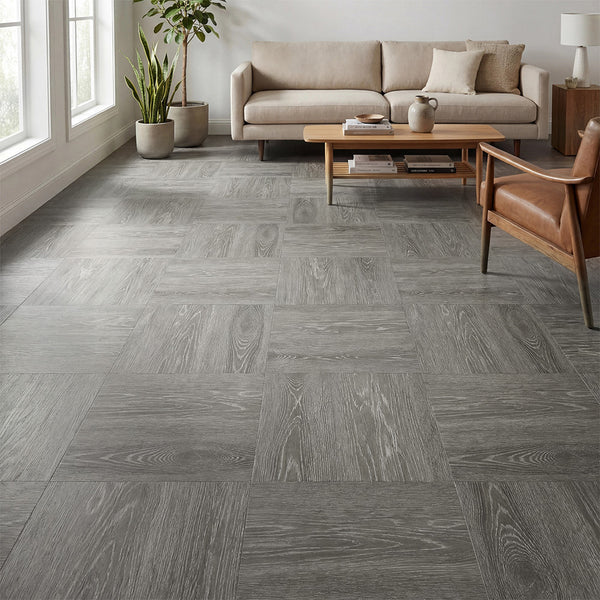 Marble Floor Tiles Self Adhesive, Vinyl Flooring Peel and Stick Floor Tiles Waterproof for Kitchen Living Room and Bathroom DIY Flooring 30x30cm 12pcs (1.08㎡)