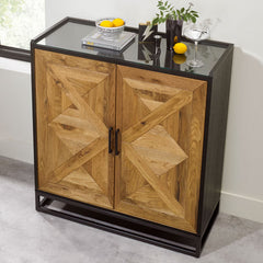Bentley Designs Greenwich LED Drinks Cabinet