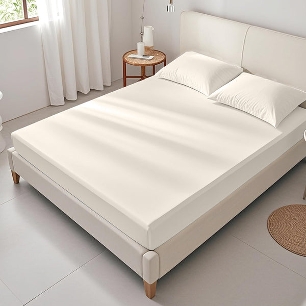 40cm Extra Deep Fitted Sheet, All seasons Bedding Ultra Soft Breathable Microfiber Bedding, Wrinkle-Free, Machine Washable, Hotel Quality All Sizes Available