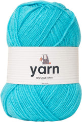 Korbond DK Beige Yarn - 100G Acrylic Wool - Lightweight, Hypoallergenic & Durable Double Knit Crochet Yarn Knitting Wool (290M Total)