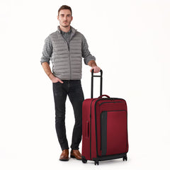 Briggs & Riley ZDX 74Cm Large Expandable 4 Wheel Spinner Suitcase in Black