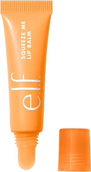 E.L.F. Squeeze Me Lip Balm, Moisturising Lip Balm for a Sheer Tint of Colour, Infused with Hyaluronic Acid, Vegan & Cruelty-Free, Grape