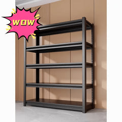 Sturdy Utility Storage Shelves with Five Adjustable Tiers, Made from Industrial-Grade Materials for Handling Storage. This Professional Shelving System Is Designed for Industrial And Scientific Applications storage and organization