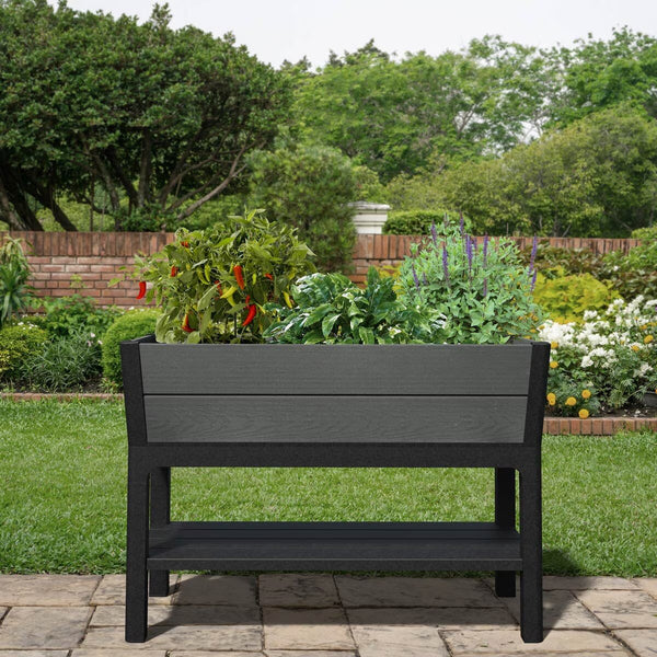 Keter Cortina 1.1M Raised Garden Bed with Self-Watering System