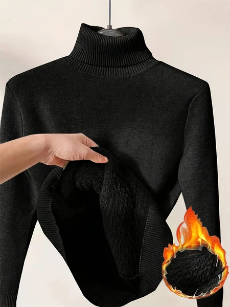Women's Elegant Casual Cardigan Sweater-Long Sleeve,, High Collar, Keep Warm, Stylish Top for Cold Weather