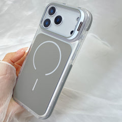 Phone Case - Magnetic Case with Kickstand for Iphone 17, 16, 15, 14, And 13 Pro Max, As Well As 14, And 16 Plus. It Is Compatible with Magsafe And Features a Built-In Stash Stand. This Hard Phone Bumper Cover Is Designed to Be Anti-Slip And Shockpro