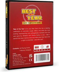 BEST of the YEAR – the Feel-Good Game for New Year’S Eve 2025 | Sparks Meaningful Conversations | Gift Idea for Secret Santa & Holiday Family Game Night for Adults & Kids | 1–10 Players