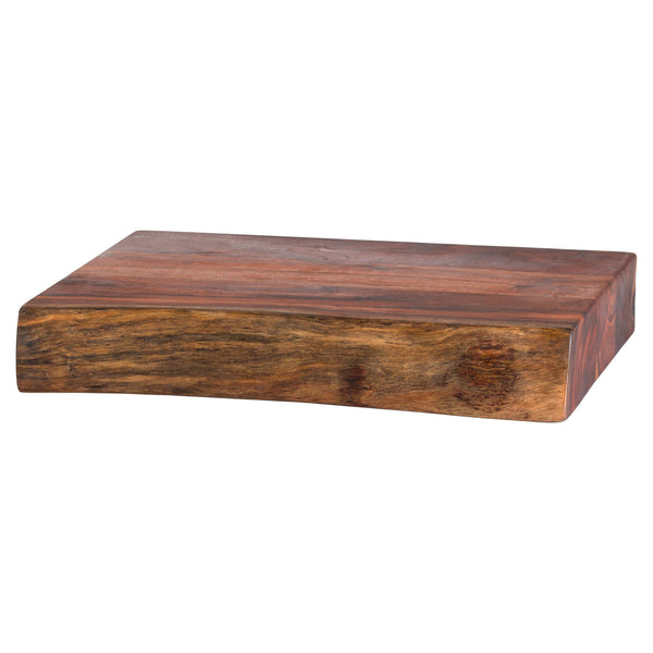 Professional Chef Live Edge Acacia Wood Chopping Board - Large