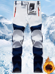 Autumn And Winter Outdoor Fleece Warm Elastic Assault Pants Men'S Soft Shell Trousers Wear-Resistant Hiking Pants