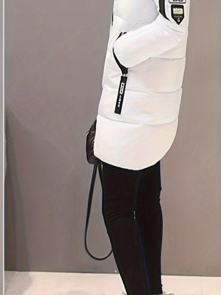 Women's thick and warm winter coat - Cold-proof jacket, suitable for daily and formal occasions - Fashionable outerwear, Women's winter clothing, formal coat, casual coat, mid-length design, easy to care for material, durable fabric