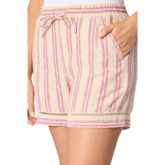 Briggs Ladies Linen Short in Pink