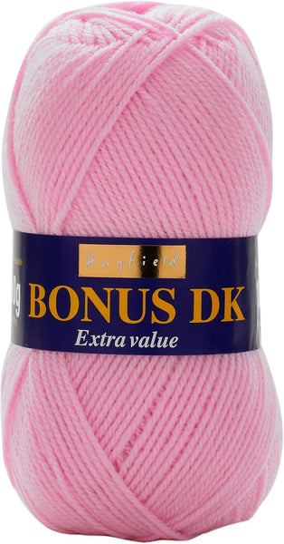 Sirdar Hayfield Bonus DK Double Knitting, White (961), 100G