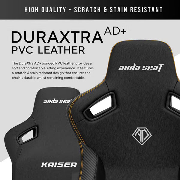 Anda Seat Kaiser Series 3 Large Gaming Chair, Black